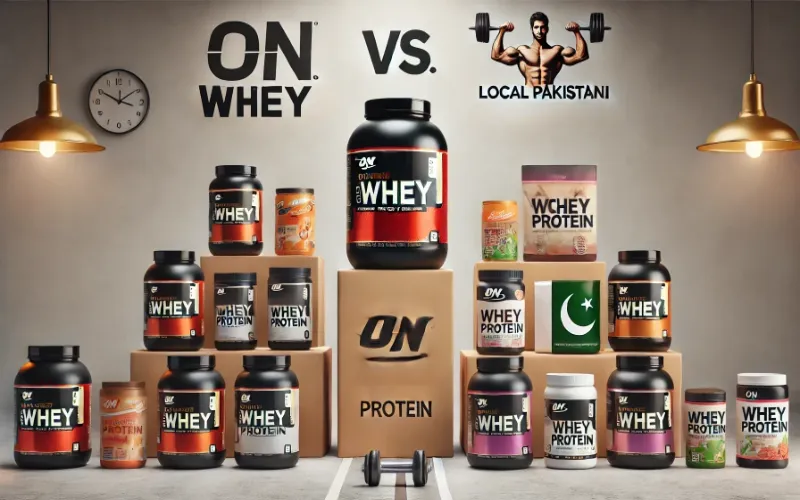 ON Whey Protein vs Local Pakistani Brands: Key Differences ON Whey Protein vs Local Pakistani Brands
