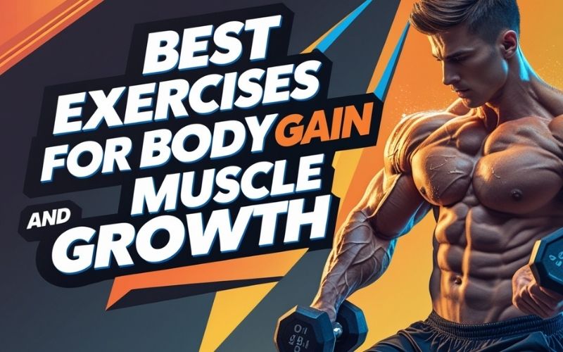 Best Exercises for Body Gain & Muscle Growth