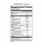 Buckedup Mother Bucker Pre-Workout Supplement Facts