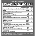Nutrex Research Outlift Amped supplement facts