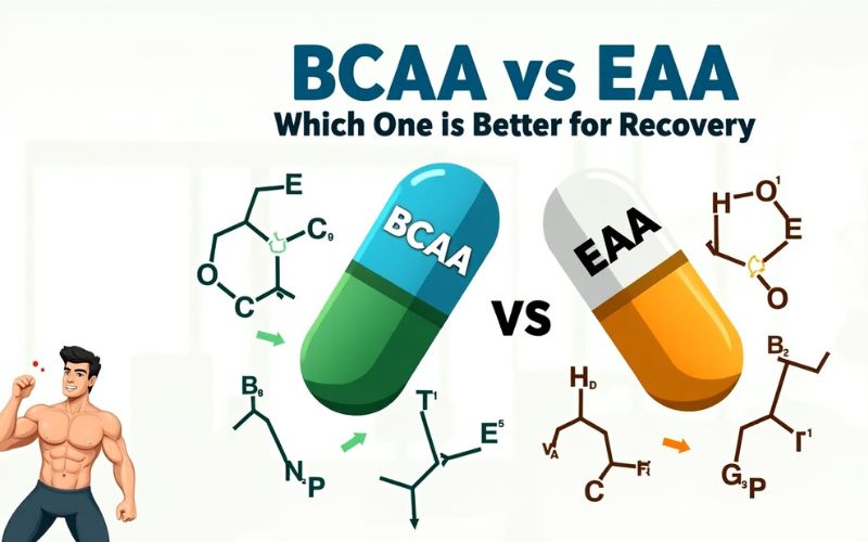 BCAA vs EAA: Which One is Better for Recovery BCAA vs EAA: Which is Better for Muscle Recovery?