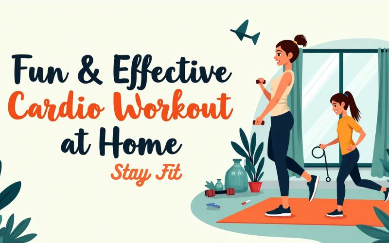 Fun & Effective Cardio Workouts at Home | Stay Fit Fun & Effective Cardio Workouts at Home | Stay Fit