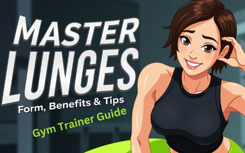 Master Lunges: Form, Benefits & Tips | Gym Trainer Guide Master Lunges: Form, Benefits & Tips | Gym Trainer Guide
