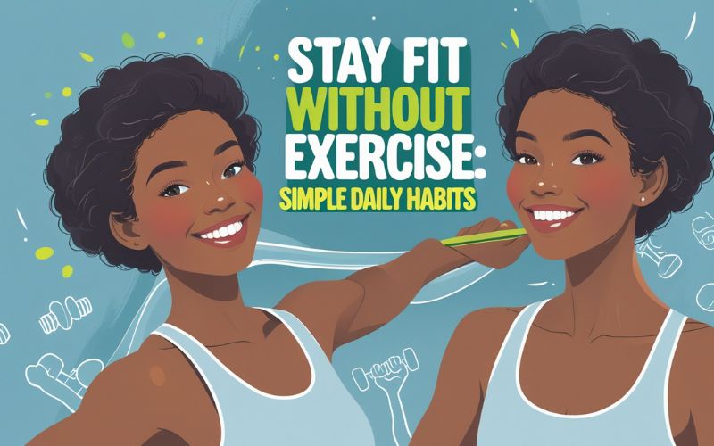 Stay Fit Without Exercise: Simple Daily Habits Stay Fit Without Exercise: Simple Daily Habits