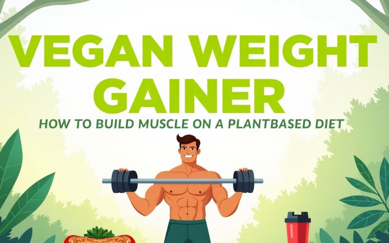 Vegan Weight Gainer: How to Build Muscle on a Plant-Based Diet Vegan Weight Gainer: How to Build Muscle on a Plant-Based Diet