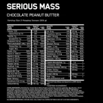 ON Serious Mass 6lb - High Calorie Weight Gainer