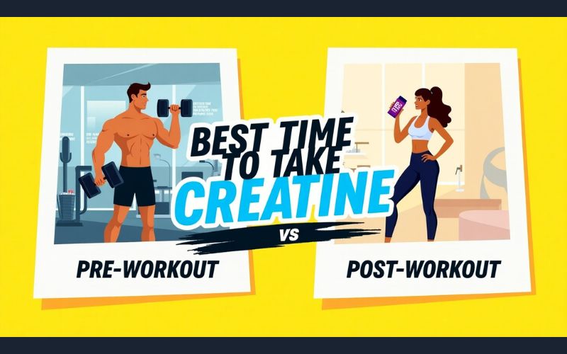 Best Time to Take Creatine: Pre-Workout vs Post-Workout