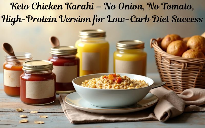 Keto Chicken Karahi – No Onion, No Tomato, High-Protein Version for Low-Carb Diet Success