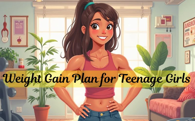 Weight Gain Plan for Teenage Girls: Healthy Muscle Growth Weight Gain Plan for Teenage Girls