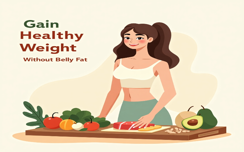 How to Gain Healthy Weight Without Belly Fat | Expert Tips Gain Healthy Weight