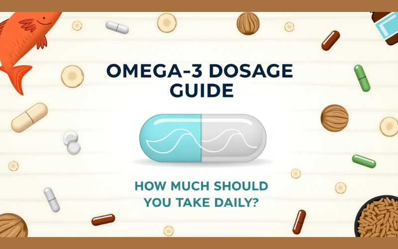 Omega-3 Dosage Guide How Much Should You Take Daily