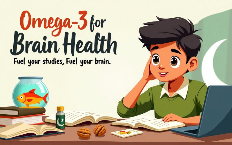 Omega 3 for Students in Pakistan for Brain Health