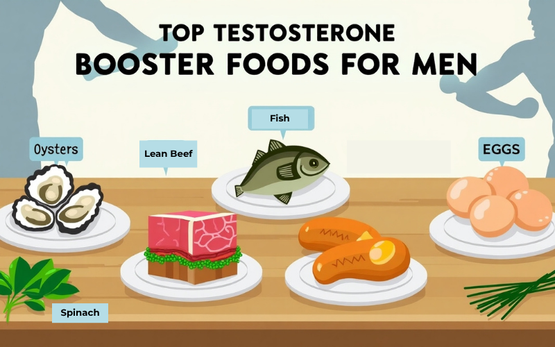 Testosterone Booster Foods for Men