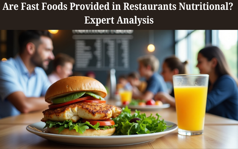 Are Fast Foods in Restaurants Nutritional