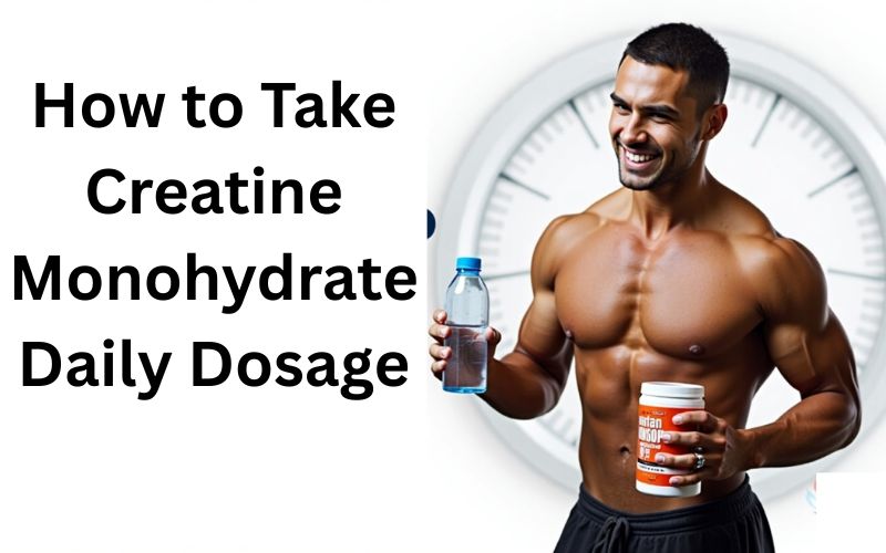 Creatine monohydrate daily use