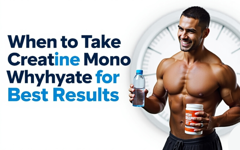 When to Take Creatine Monohydrate
