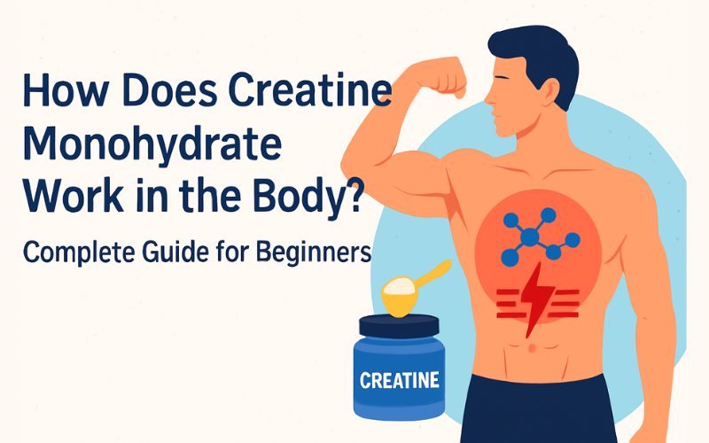 creatine monohydrate work in the body