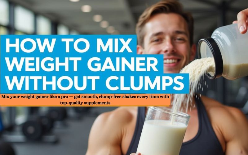 How to Mix Weight Gainer Without Clumps mix weight gainer without clumps