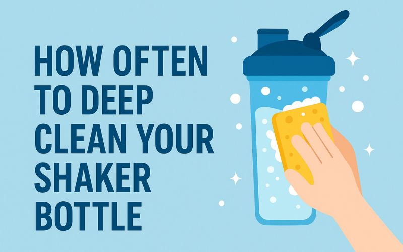 How to Clean a Protein Shaker Bottle Easily