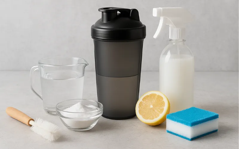 How to Clean a Protein Shaker Bottle Easily How to Clean a Protein Shaker Bottle Easily
