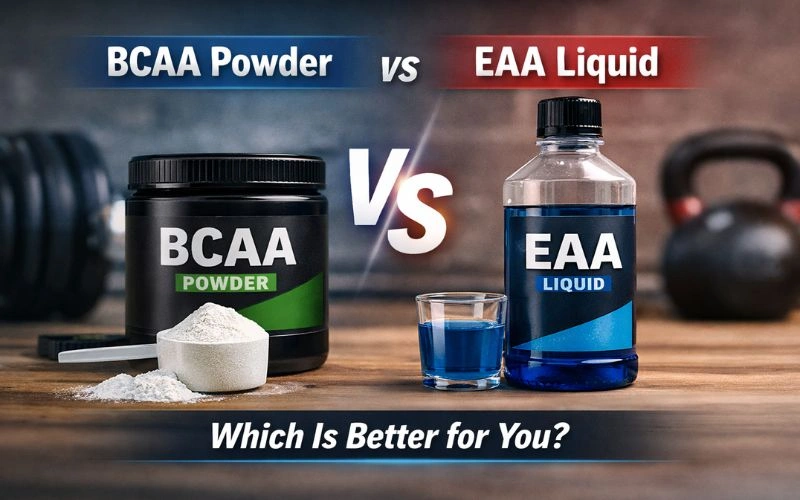BCAA Powder vs EAA Liquid