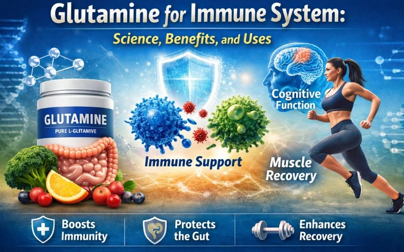 Glutamine immune system