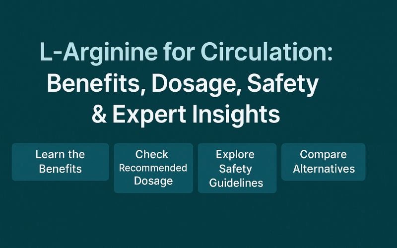 L-Arginine for circulation