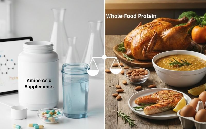Amino Acid Supplements vs Whole-Food Protein