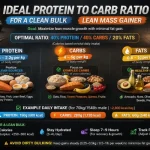 Best Protein to Carb Ratio for Clean Bulk Lean Gainer
