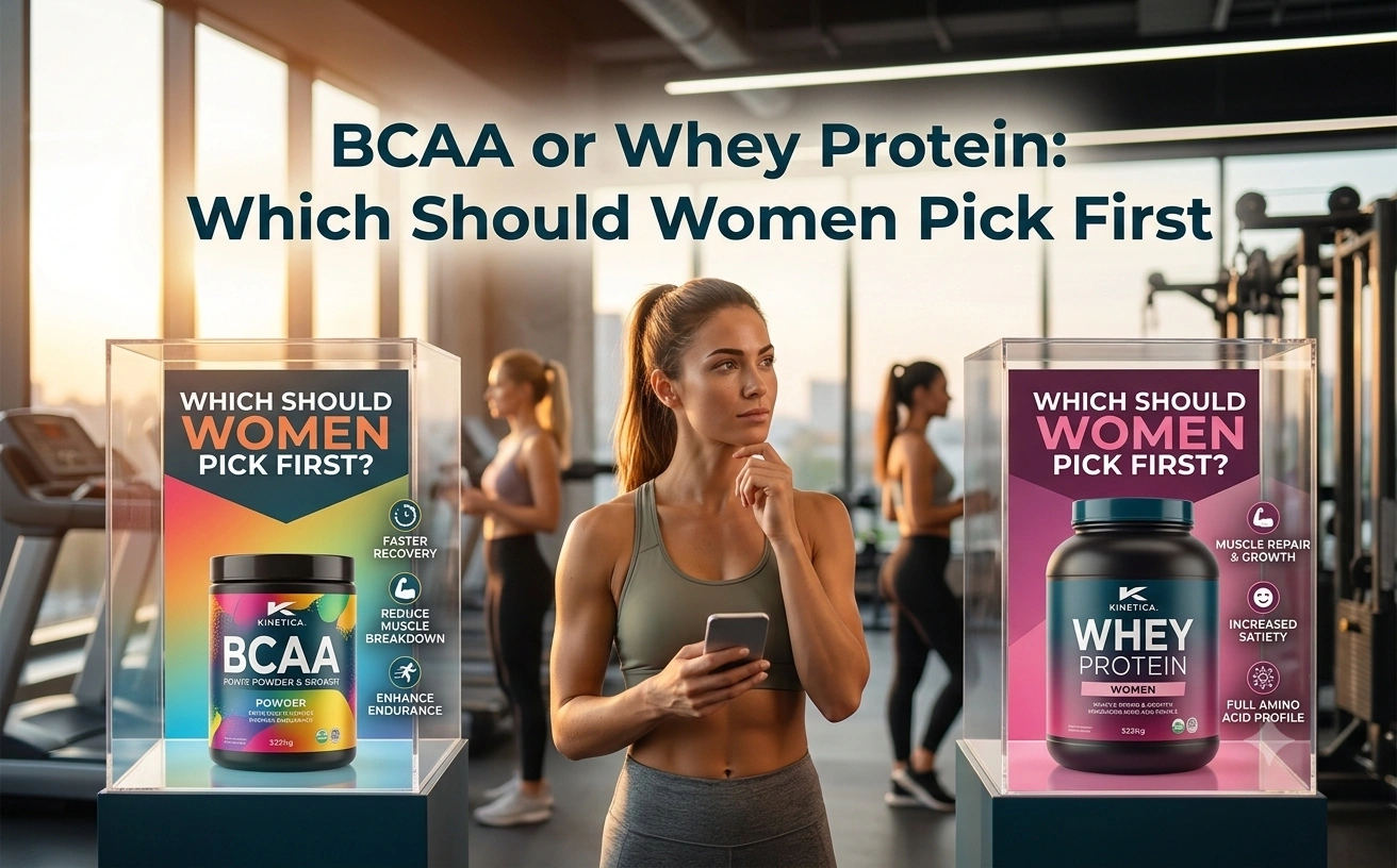 BCAA or Whey Protein Which Should Women Pick First