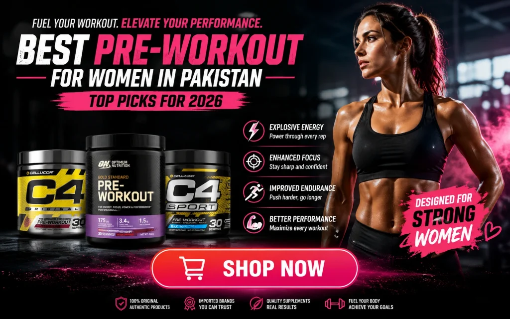 Best Pre-Workout for Women in Pakistan