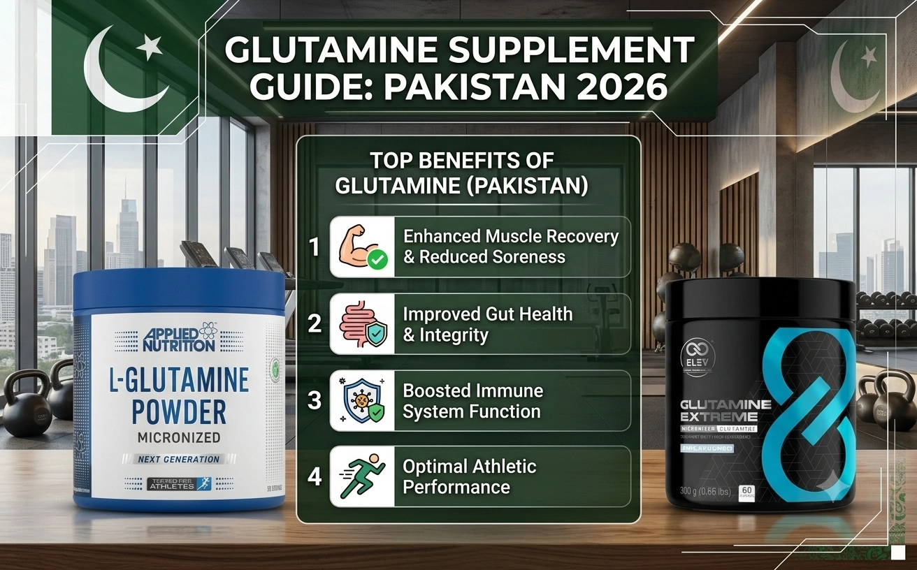 Glutamine Price in Pakistan 2026 Benefits & Brands