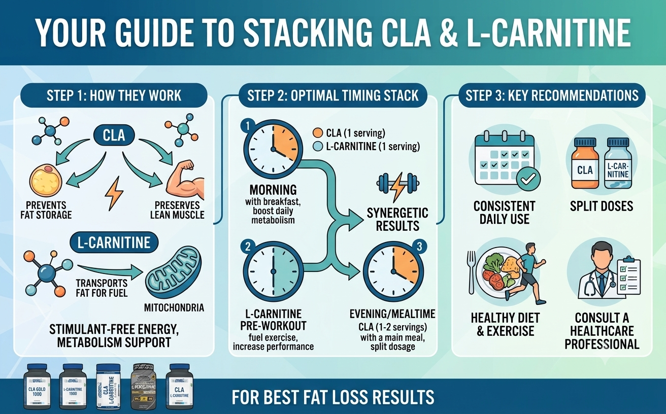 How to Use CLA and L-Carnitine Together