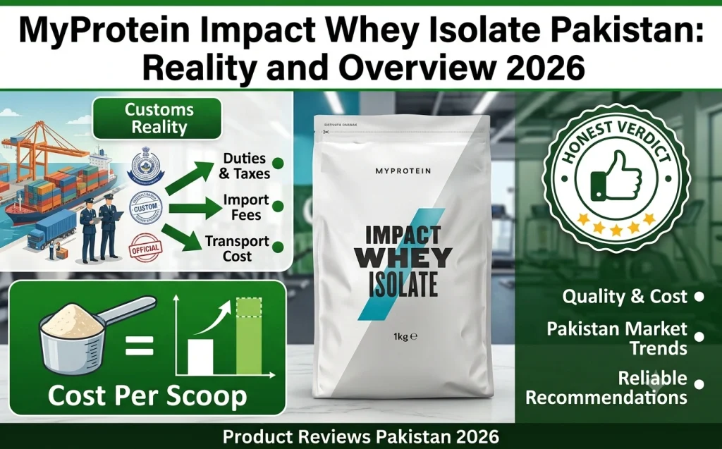 MyProtein Impact Whey Isolate Price in Pakistan 2026