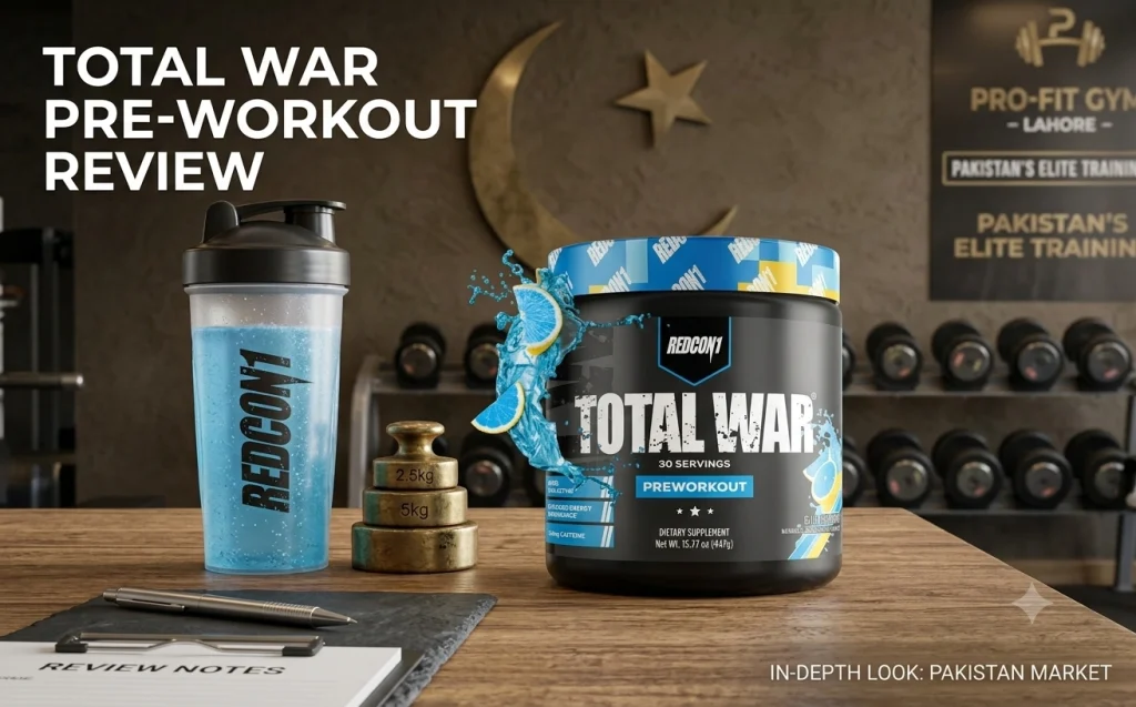 Redcon1 Total War Pre-Workout Review Pakistan