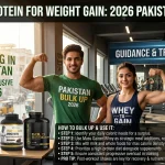 Whey Protein for Weight Gain in Pakistan 2026 - How to Use It to Bulk Up Whey Protein for Weight Gain Pakistan 2026