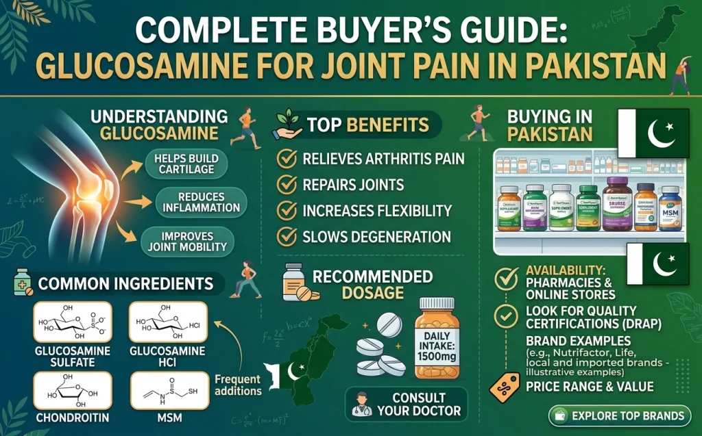 Glucosamine for Joint Pain in Pakistan