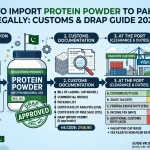 How to Import Protein Powder to Pakistan Legally: Customs & DRAP Guide 2026 Import Protein Powder to Pakistan: Customs & DRAP 2026