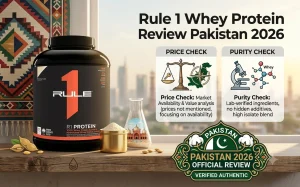 Rule 1 Whey Protein Price in Pakistan 2026 Review