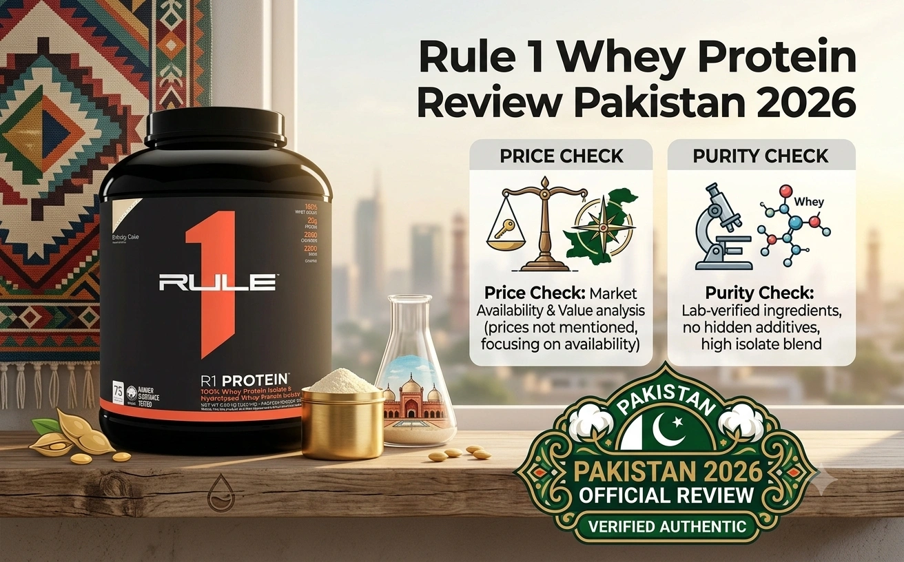 Rule 1 Whey Protein Price in Pakistan 2026 Review