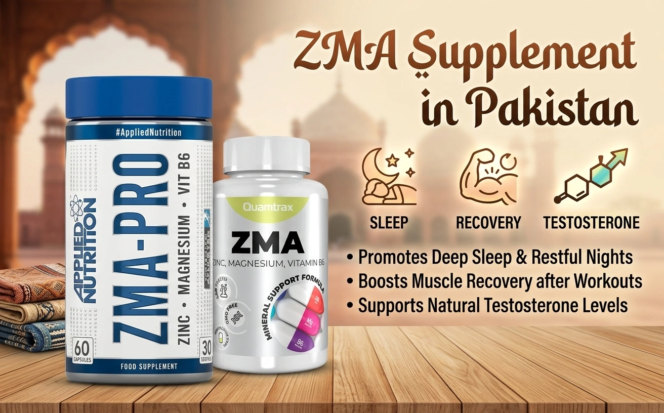 ZMA Supplement Pakistan Sleep, Recovery, Testosterone